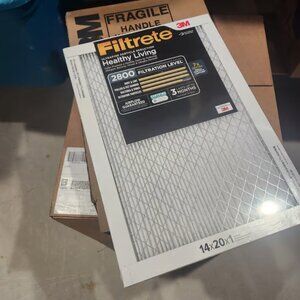 Filtrete 14x20x1 Air Filter, MPR 2800, MERV 14, Healthy Living Ultrafine 2 pack